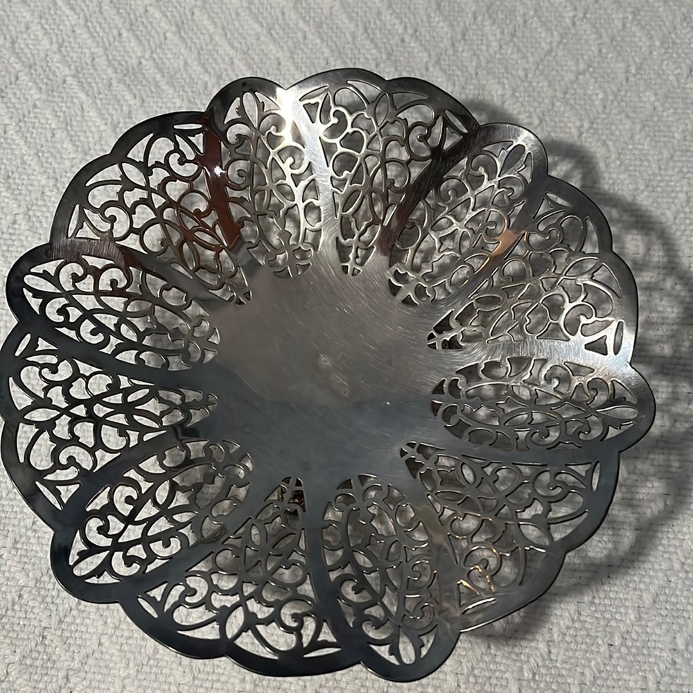 Lovelace International Silver - Silver Plated Candy Dish